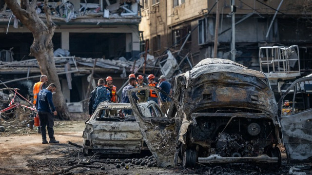 Israel destruction Iran missile strike